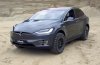 Tesla Model X off road