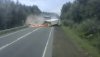 Enorme truck crash vastgelegd op video