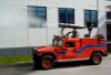 Extreme brandweerauto: Hummer met waterkanon